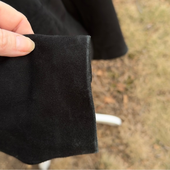 Vintage Rem Garson Suede Jacket /Top Black Women’s Size Medium - Picture 4 of 12